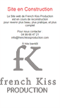 Mobile Screenshot of frenchkissproduction.com